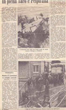 1973: l'alluvione di Bedonia