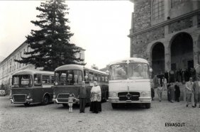 1960: benedizione dei mezzi a San Marco