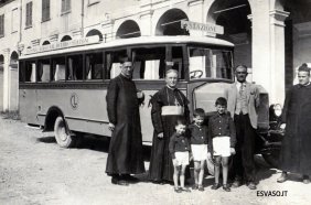1930: Lino con Vasco, Angelo e Carpano