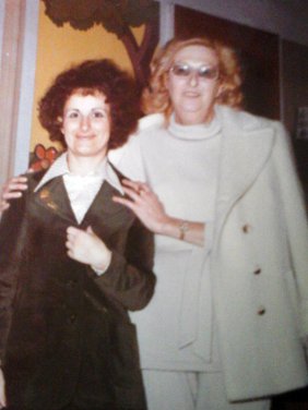 1974 - La Mondello con Antonina Biasotti