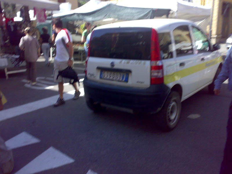 in via Garibaldi